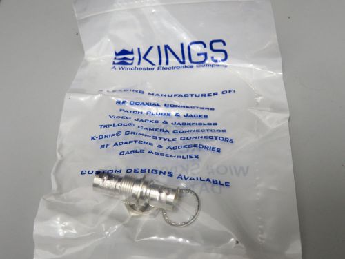 Bulkhead Adapter - Kings Electronics KC-99-40, 50-Ohm BNC Female to Female.