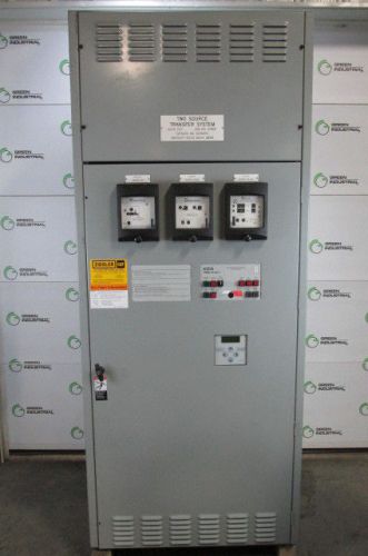Used 600 amp automatic transfer switch by asco 7000 series f7actsc3600n5 ats for sale