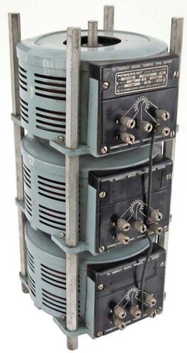 Superior powerstat 136-1057 single phase 0-280vdc variable auto transformer for sale