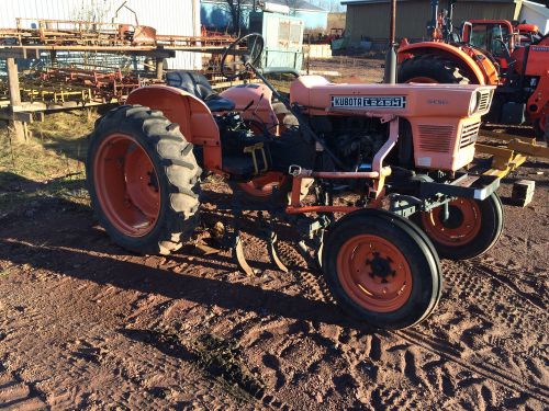 Kubota L245HC 2WD High Crop Tractor with Cultivators (1982 Model)
