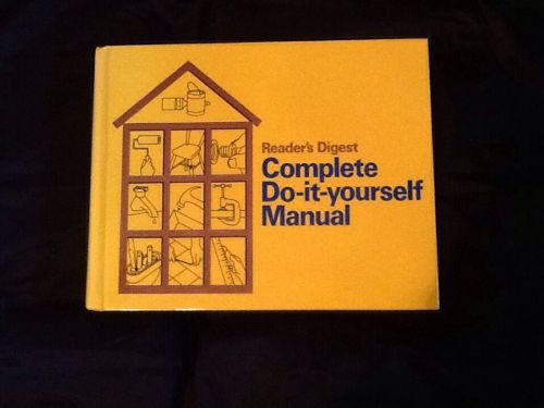 The 21st edition printed in 1988 of the Readers Digest Complete Do-It-Yourself Manual originally published in 1977.