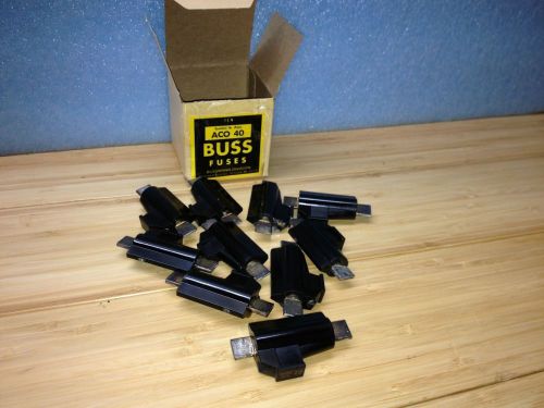 New Bussman Aircraft ACO 40 Fuses - 10 Pieces with Free Shipping