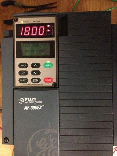 The tested GE Fuji AF 300ES 380-480 VAC drive with 10 HP capacity can function as a phase converter.