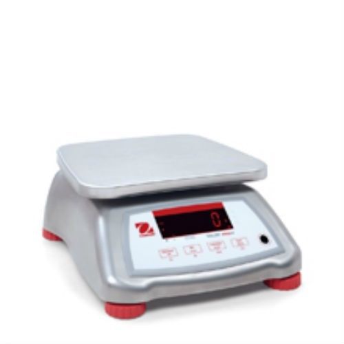 30 lb x 0.005 ohaus valor 4000 v41xwe15 ntep washdown food portion control scale for sale
