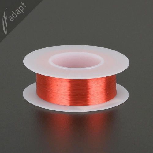 Magnet wire, enameled copper, red, 40 awg (gauge), 130c, ~1/8 lb, 4000 ft for sale