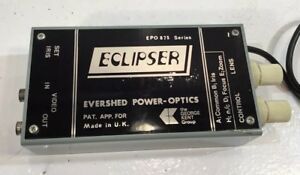 Evershed Power Optics' Video Camera LPR Military - Vintage Eclipser (Extremely Rare)