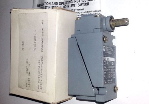 Oiltight Limit Switch 802THTP Series J by Allen Bradley - Brand New