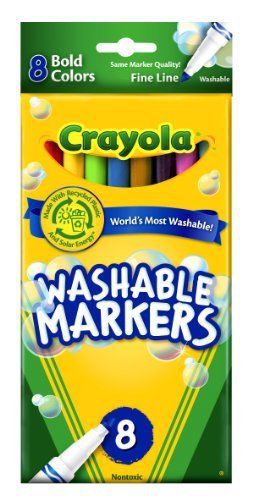 Fine Point Art Markers by Crayola - Featuring a Point Marker Style (587836)