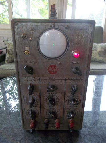 Vintage RCA No.155A Cathode Ray Oscillograph Tested Working