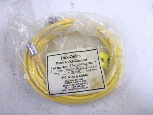 New in the factory bag, the product name is TREX-ONICS 63432/97036 Micro Quick-Connect.