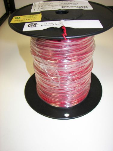 1000 ft anixter 20 awg red tinned hook up wire stranded 10/30 ul1007 300v for sale