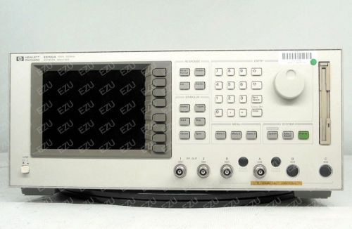 Agilent e5100a - 002 - 006 - 200 high-speed network analyzer, 10 khz to 300 mhz for sale