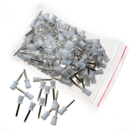 1 Bag of 144 Disposable Latch Type Rubber Dental Polishing Cups