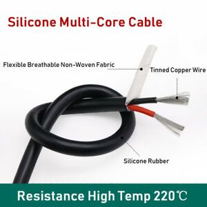 Tinned Copper Multicore Cable Wire High Temp Resistant Power Information Line