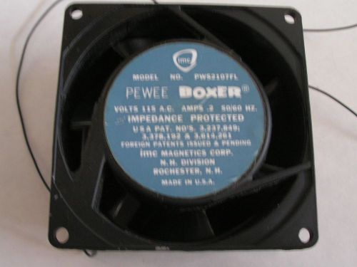 *works* imc pewee boxer fan model no. pws2107fl 115 vac for sale