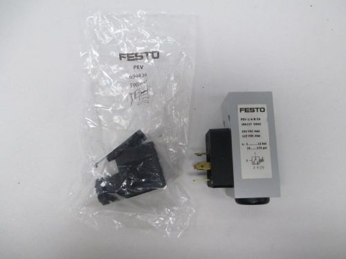 New festo pev-1/4-b-sa 184127 pressure switch 250v-ac 125v-dc d279401 for sale