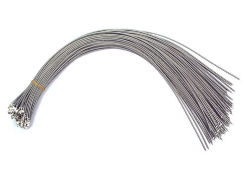 100pc vh 3.96mm pin with wire 18awg 1007 vw-1 80c ft-1 90c ul csa l=45cm gray for sale