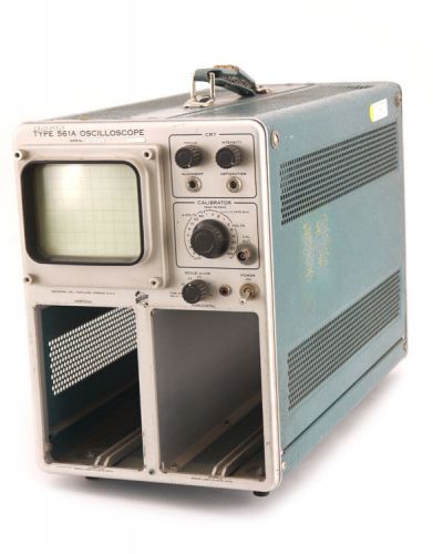 Vintage tektronix 561a 10mhz 2-slot oscilloscope mainframe no power parts for sale
