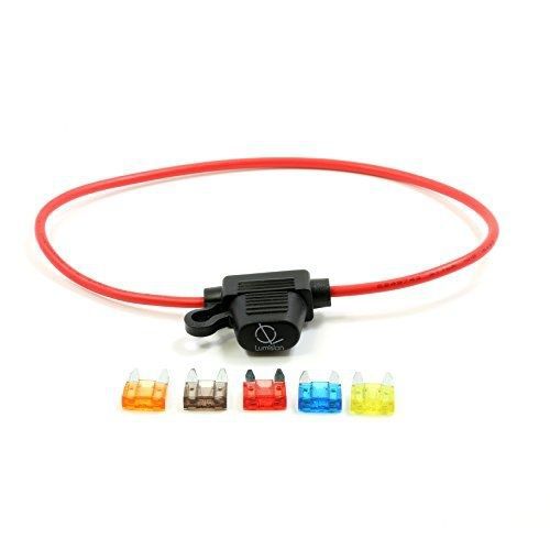 Lumision fast shipping* mini blade style apm atm inline 16awg fuse holder (water for sale