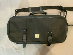 New Fast Shipping Mercer Professional Chef's Cutlery 3-Section Bag in Black