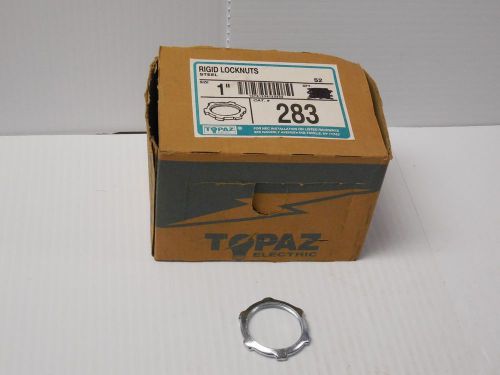 New lot of 29 topaz rigid locknut 283 1&#034; for sale