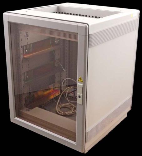 Rittal 13u 19 rackmount electronic equipment test instrument enclosure cabinet for sale