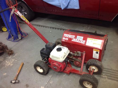 Brown TrenchMaster Bed Edger with Invisible Fence Drainage Ditch F703 Honda Trencher.