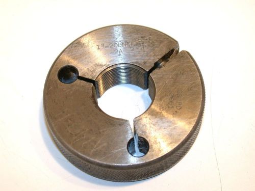 Go thread ring gage 1&#034;-20 nef-2a -free shipping for sale