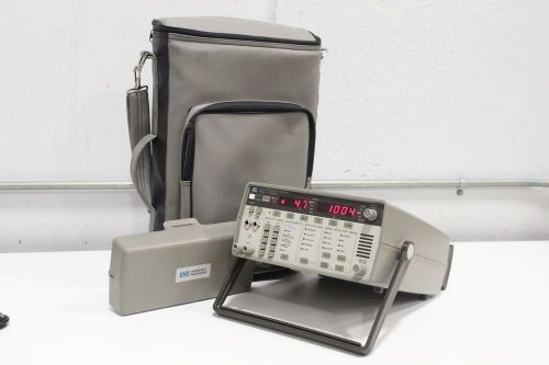 Portable Hp 4935A Transmission Test Set with Opt.003 Measuring and Current Calibration Feature.