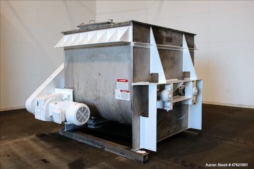 Refurbished - Dual Shaft Fluidizing Paddle Blender Mixer by American Process Systems, Model