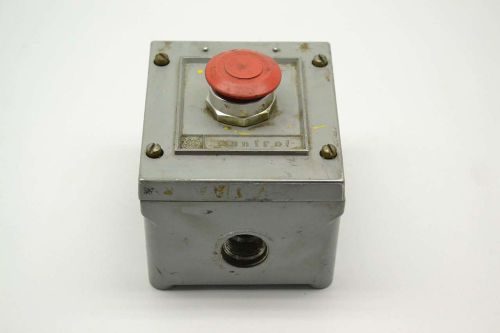 Red Stop Mushroom Head Push Button - General Electric CR2940BC201A B398327.