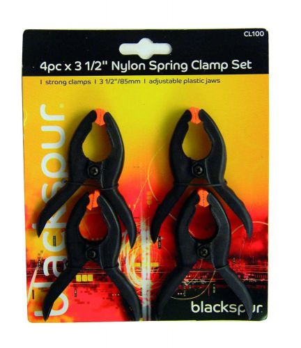 Easy Grip Market Stall Building Clips - 4 Pack of 90mm Micro Spring Clamps