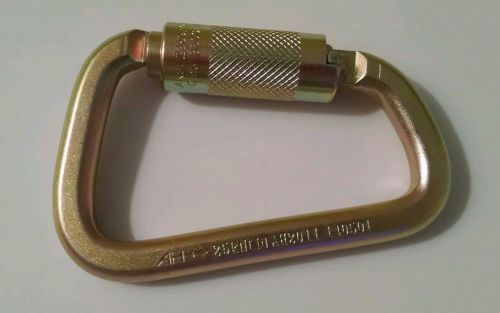 Standard Steel Carabiner by FallSafe USA, model number FS1015, with a diameter of 11/16 inches.
