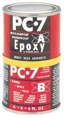 Protective Coating PC-7 Two-Part Heavy Duty Epoxy Adhesive Paste, 1/2 Lb