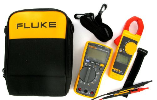 Combo Kit featuring the New Fluke 117/323 Multimeter and Clamp Meter