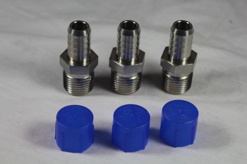 Stainless Steel Adapters with 1/2
