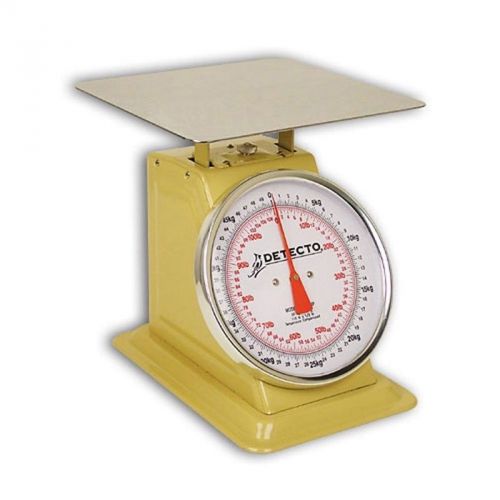 NEW Enamel Finished Top Loader Scale - 50 Kg x 200 g / 110 x 1/2 lb with 8 Fixed Dials from Detecto