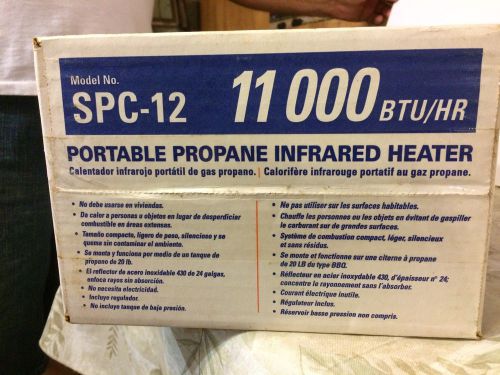 All-Pro's Portable Infrared Heater with a Propane Power of 11,000 BTU/HR