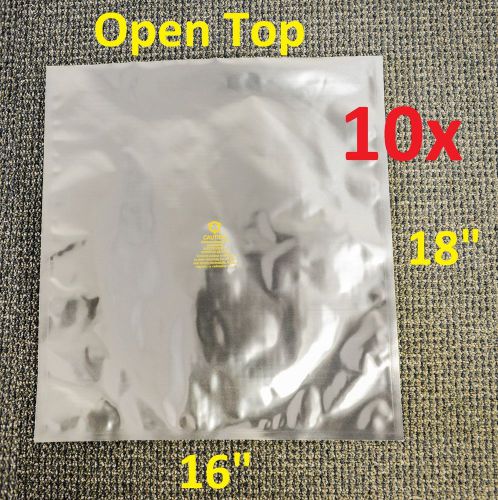 10 16x18&#034; esd dri-shield moisture barrier bag for esd/rfi/emi protection, 6mils for sale