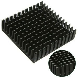 Aluminum Heat Sink 40x40x11mm For LED Power Memory Chip IC Transistor  CN