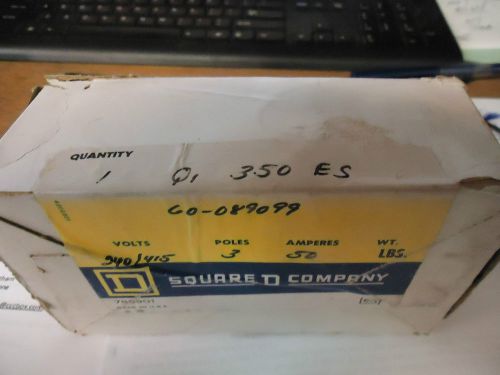 B7 - Square D Q1-350 3P 50A 240/415V New in Box