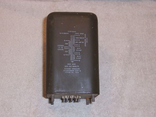 OG1764- Chicago Standard Power Transformer 115/230 Pri  720V CT, 6.3 + 6.3 Secs