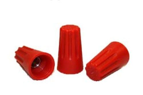 1 case 4000 pc wire connectors red barreled p6 for sale
