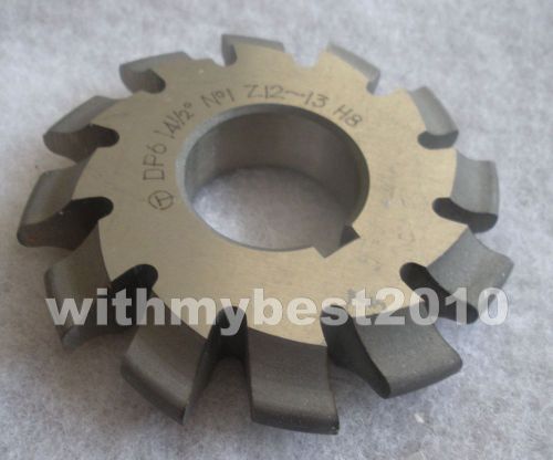 1 Piece of Lot New Involute Gear Cutter No.1 with 14-1/2 Degree DP6 and 1# Cutting Size