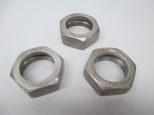 Lot 3 new thomson ss-30 conduit lock nut 1-11/16in d257467 for sale