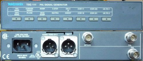 Tektronix TSG111 PAL Television Generator
