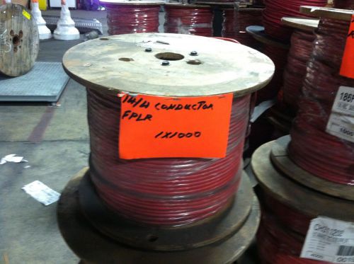 14/4c shielded fplr fire alarm cable. 1000&#039; reel red. free shipping!! for sale