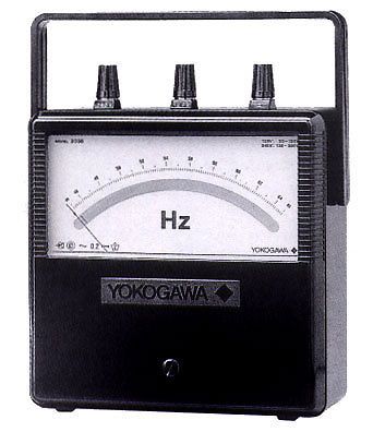 Yokogawa 203804 Portable Frequency Meter, 300-500 Hz; ?0.5%