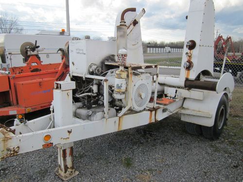 Reel Trailer with Hydraulic Cable Pulling Capabilities