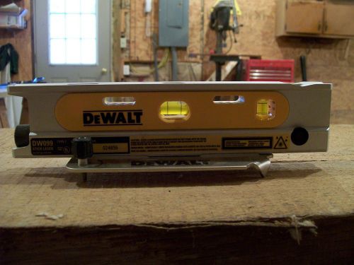 On eBay, the Dewalt Magnetic Base Laser Stick Level DW099 1/1 is available for purchase.